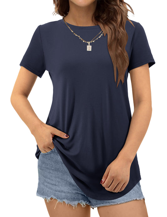 Round Neck Tunic Tee