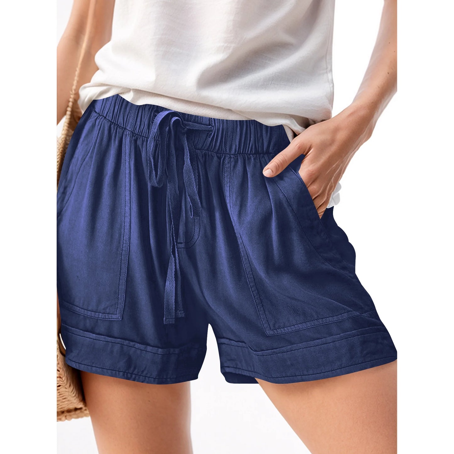 Fancyglim Women Casual Shorts 1207